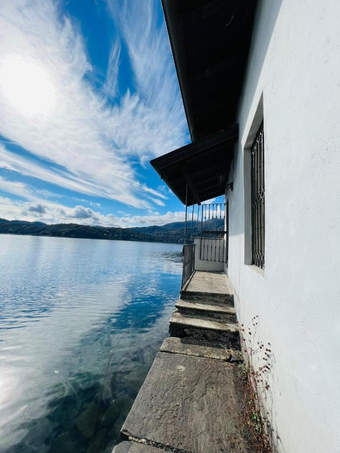 Lake View Cottage Beach Orta San Giulio Exterior photo